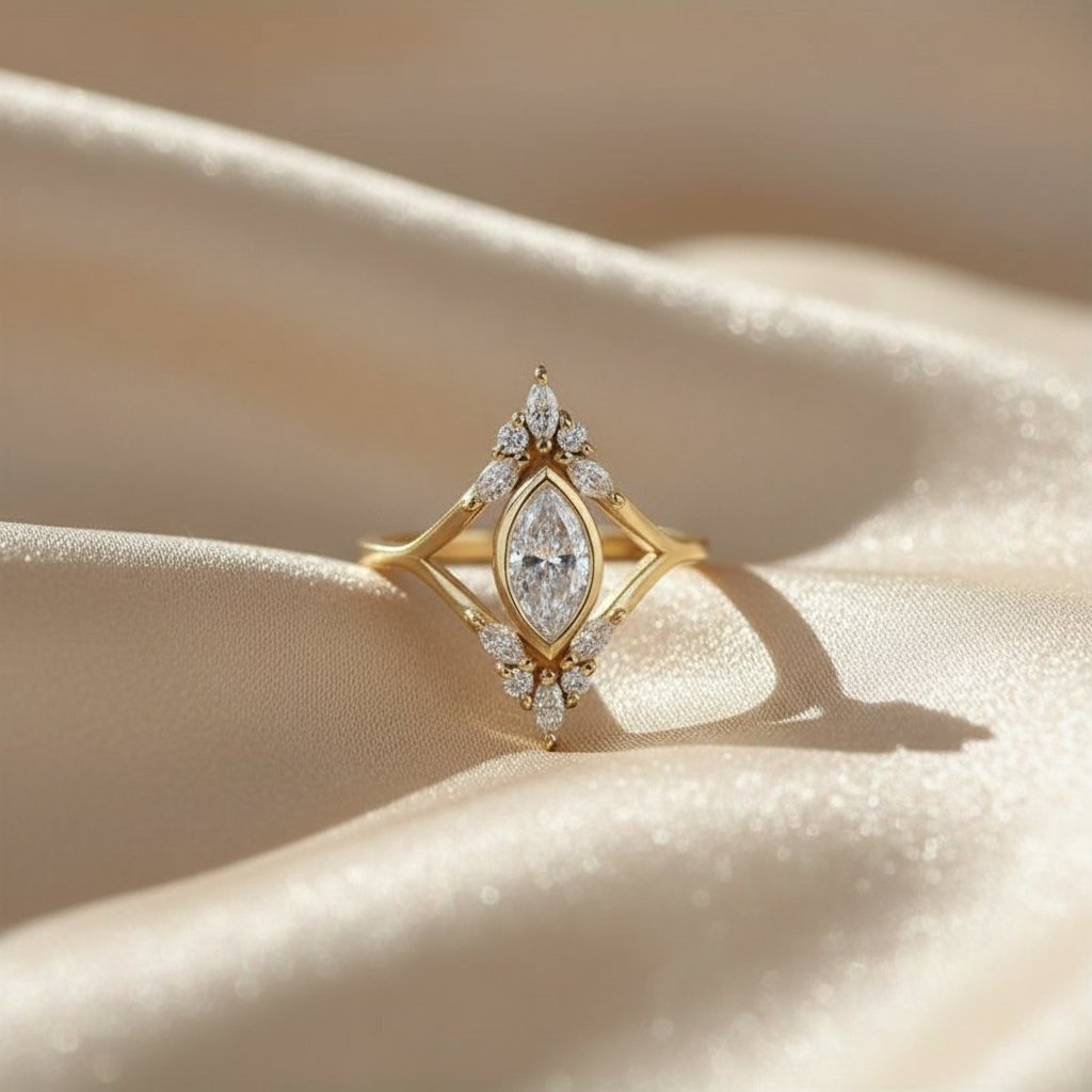 Bague Camille dorée
