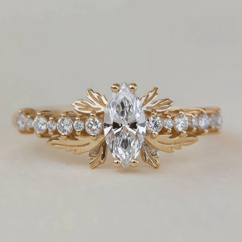 Anillo Camille de circonita cúbica