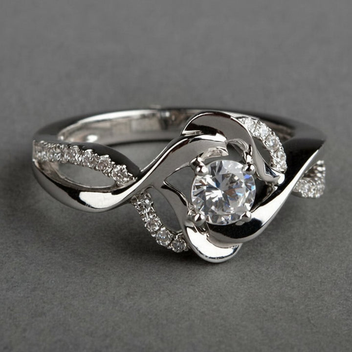 Anello Aurore in zirconia