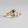 Bague Aurore en zircone
