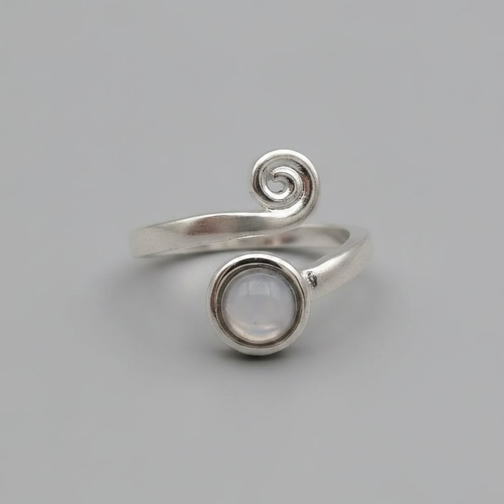 Anello Elise in pietra di luna