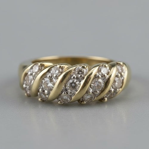 Ambre Gold Ring