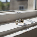 Ambre-Zirkonia-Ring