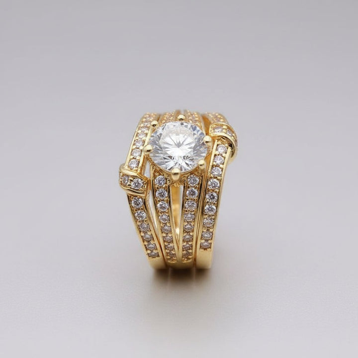 Ambre Gold Ring