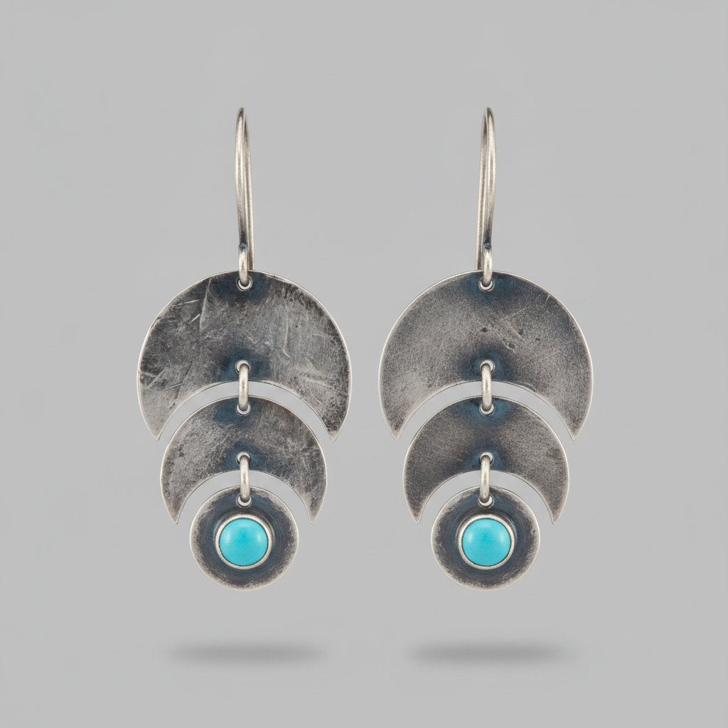 Pia Silver Earrings