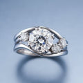 Anillo de diamantes Ursule