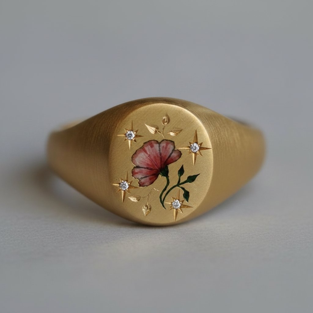 Anel Petra Gold