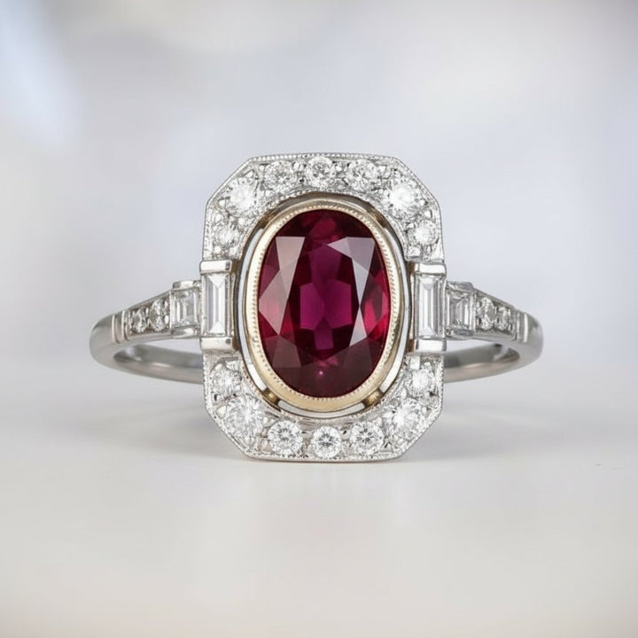 Anillo Suri de circonita
