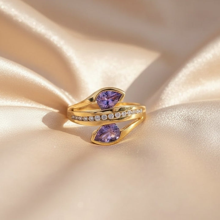 Anello Blythe in zirconia
