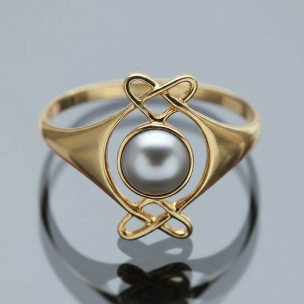 Prsten Solveig Pearl