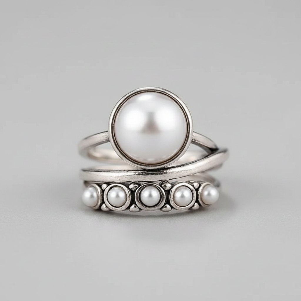 Bague Wisteria en perles