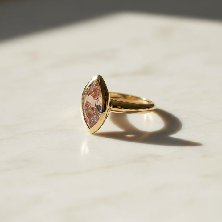 Ambre guldring