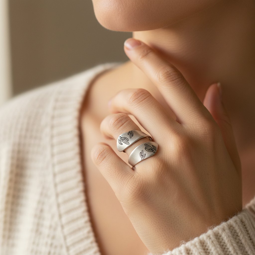 Celestine-Ring