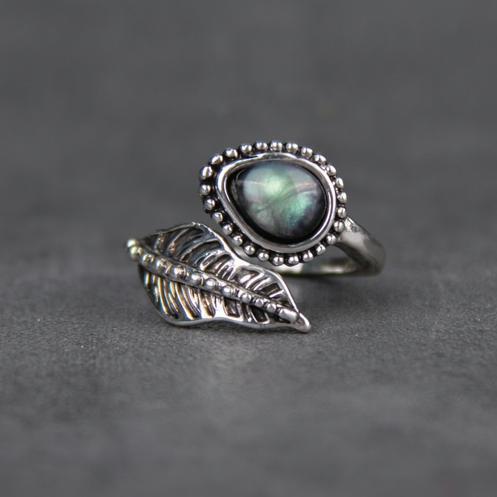 Zelie Onyx Ring