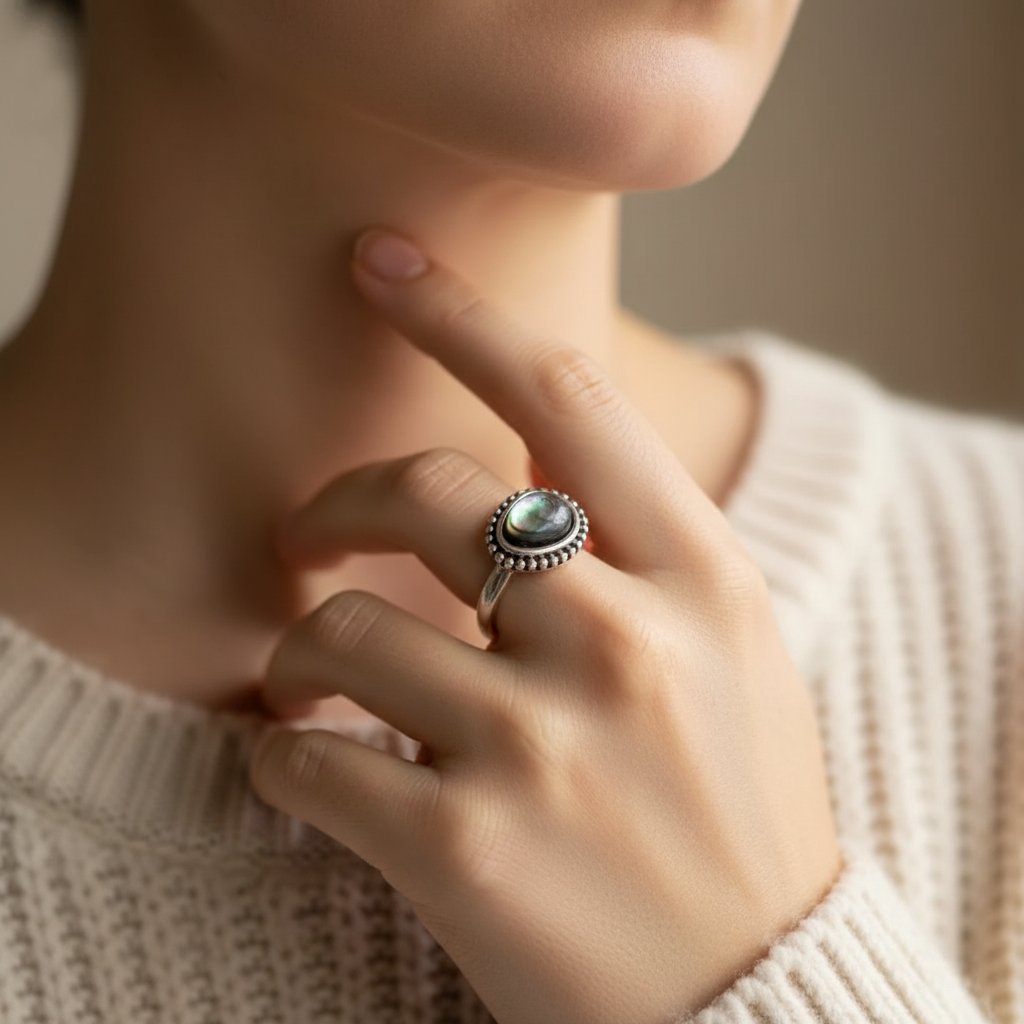 Zelie Onyx Ring