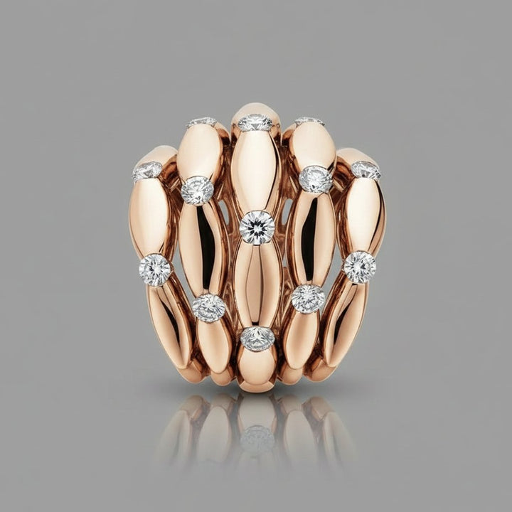 Anillo Petra de circonita