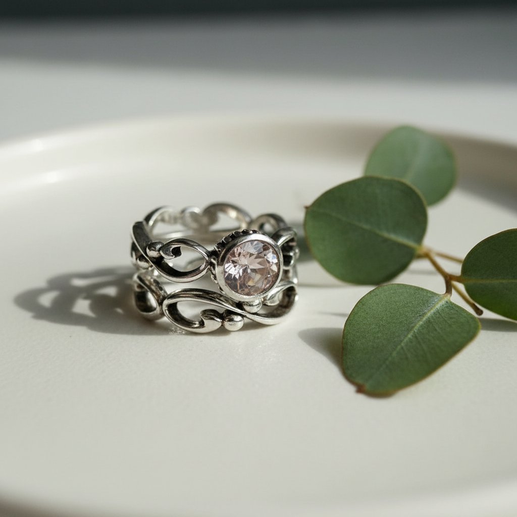 Bague Rhea en zircone