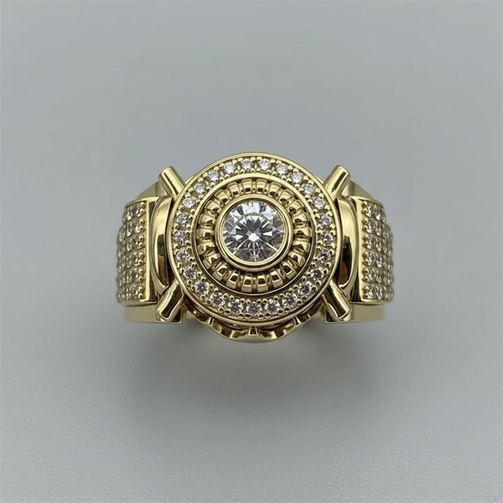 Anillo Rhea de zirconia