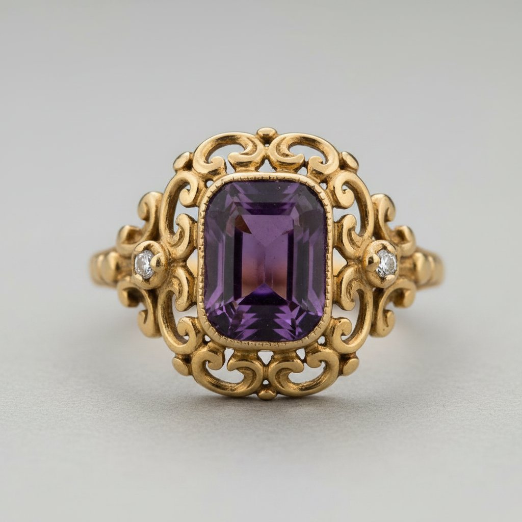 Anillo Zaria de zirconia
