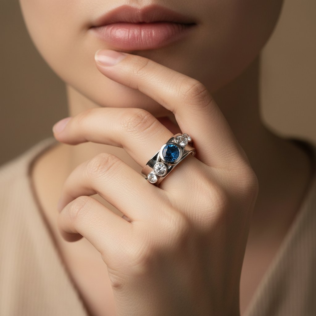 Fiora Silver Ring