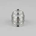 Bague Fiora argentée