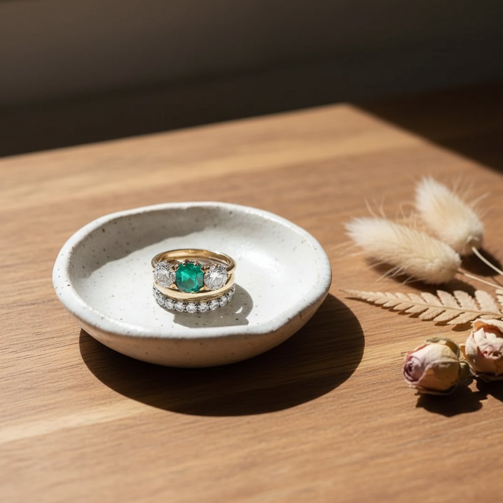 Ensemble de bijoux en cristal Leocadia