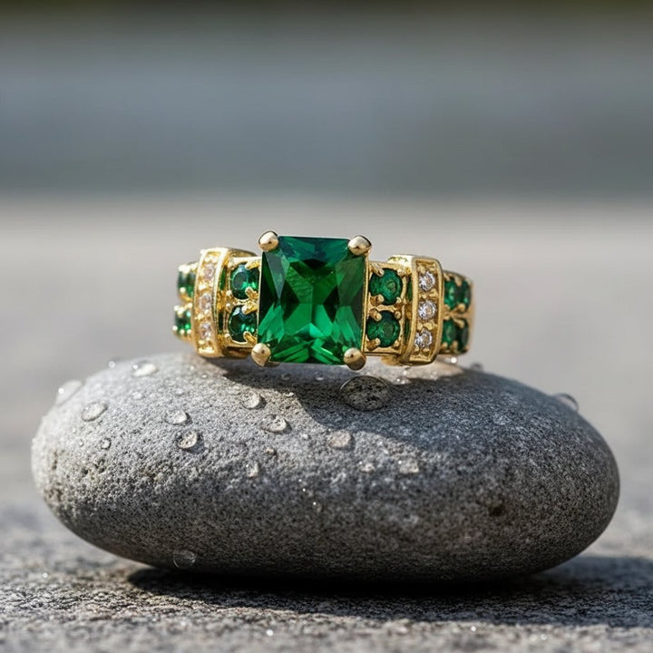 Leocadia Crystal Ring