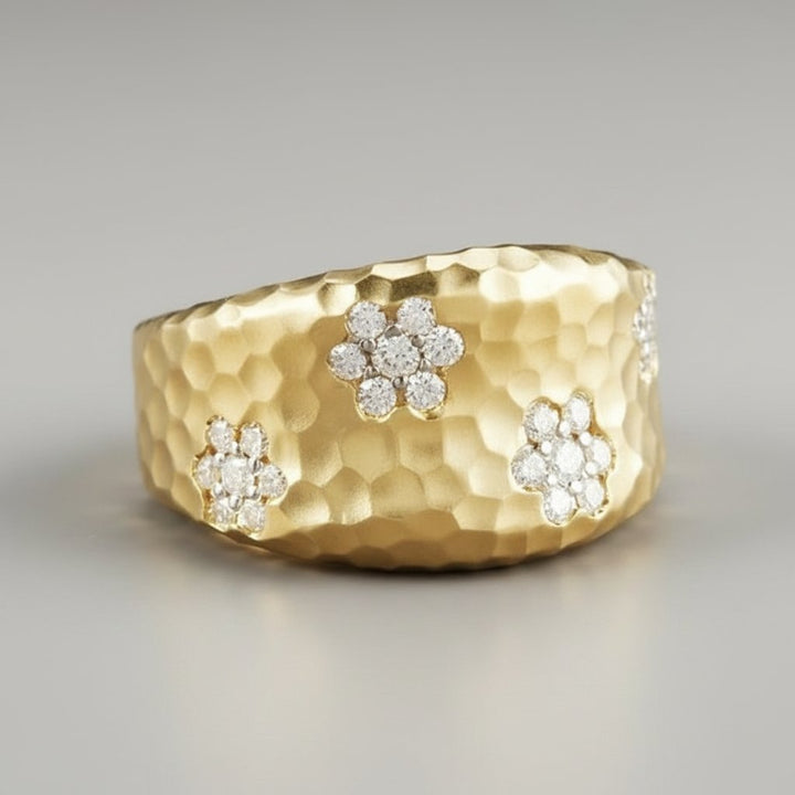 Nerine-ring met zirkonia