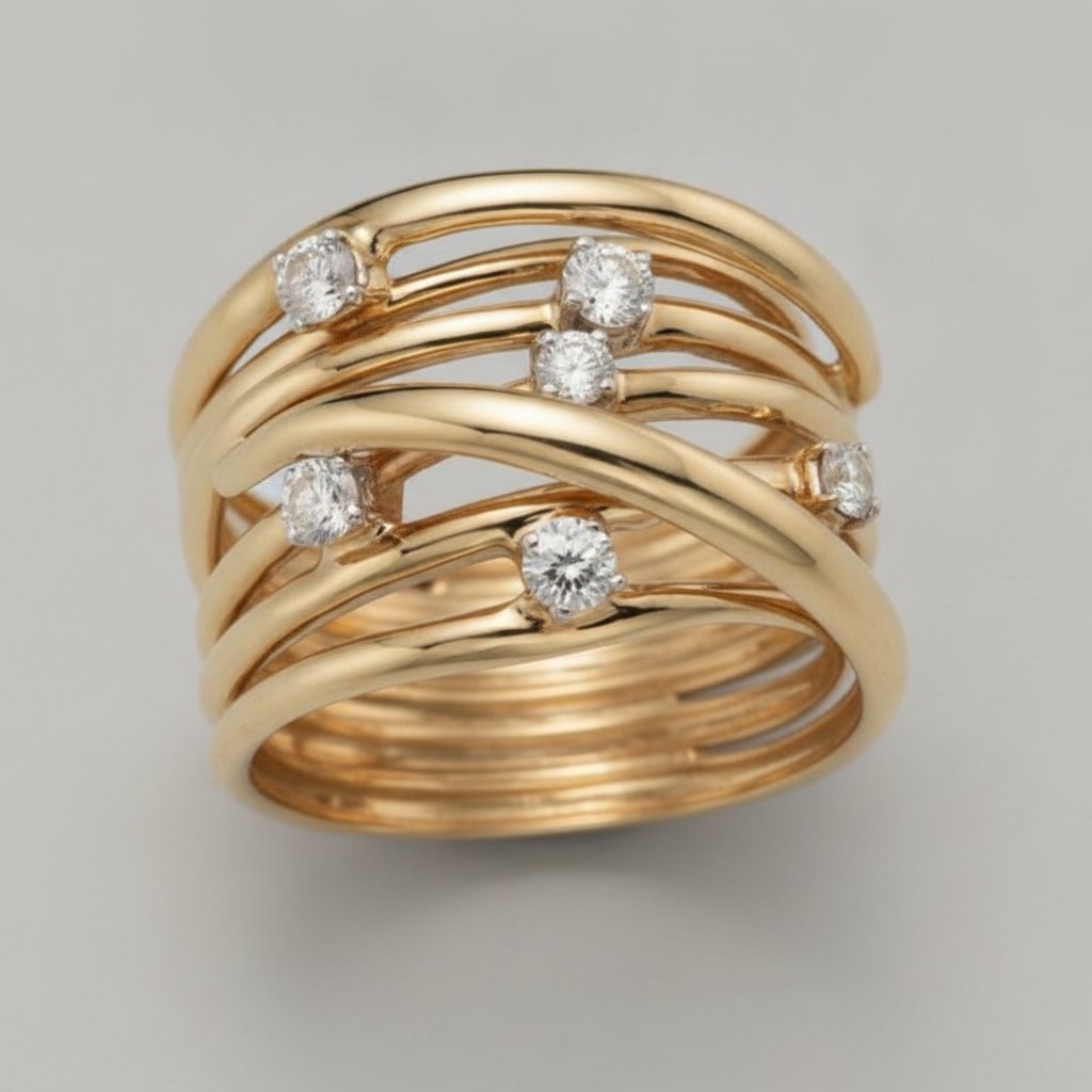 Nerine Zirconia Ring