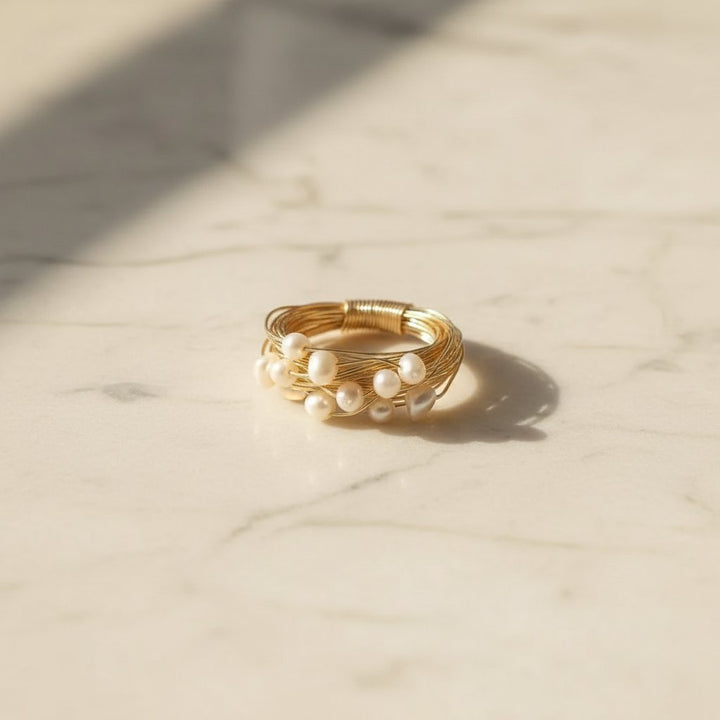 Tindra Pearl Ring