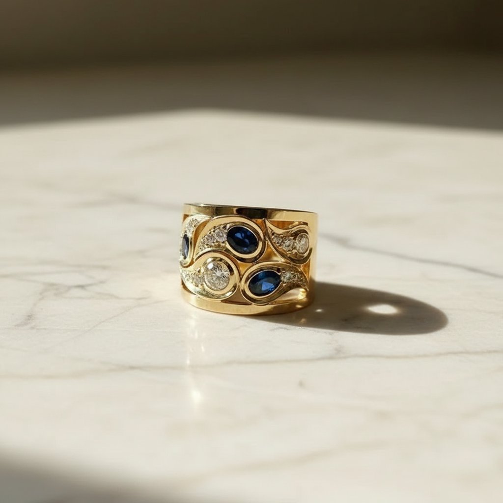 Wisteria Zirconia Ring