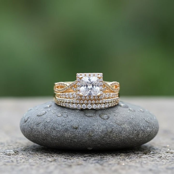 Seraphine Gold Jewelry Set