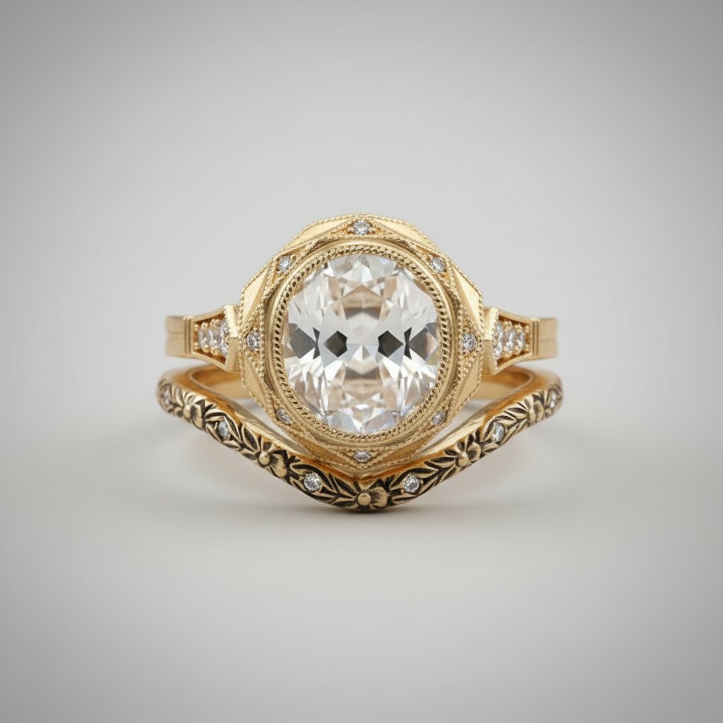 Delphine Gold Ring