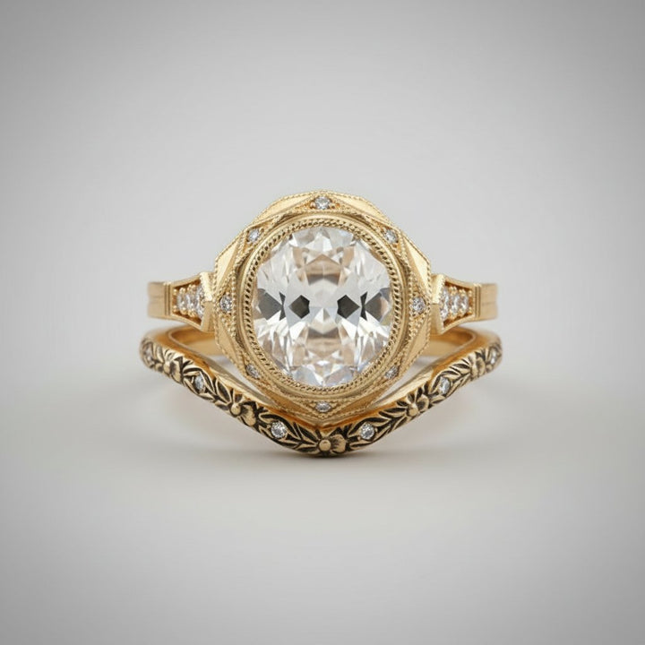 Delphine Gold Ring