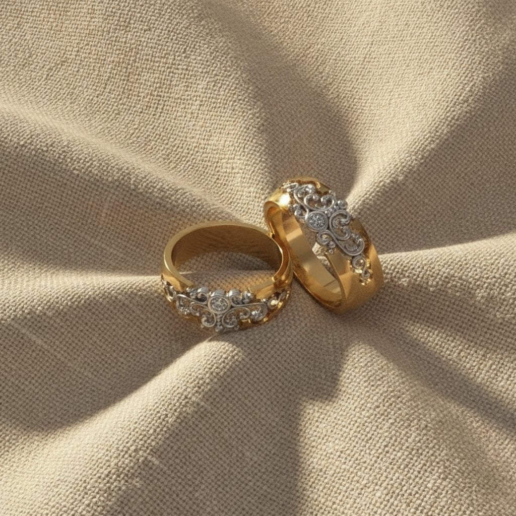 Set di gioielli Oceane Gold