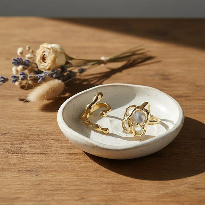 Amelie Pearl Jewelry Set