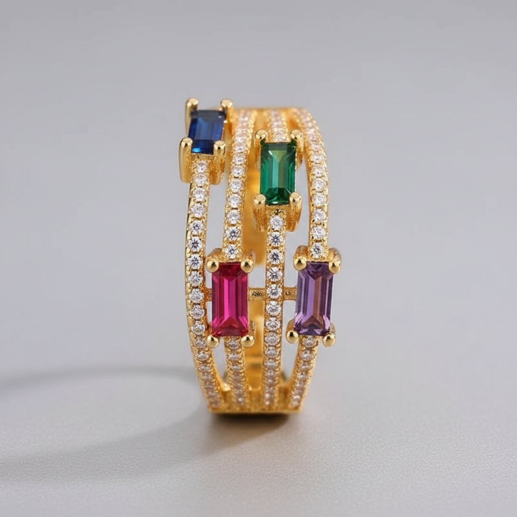 Ondine Crystal Ring