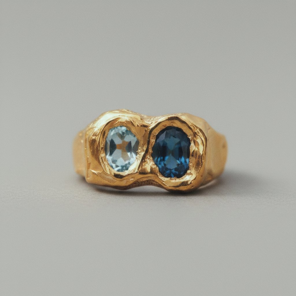 Bague Sabine dorée