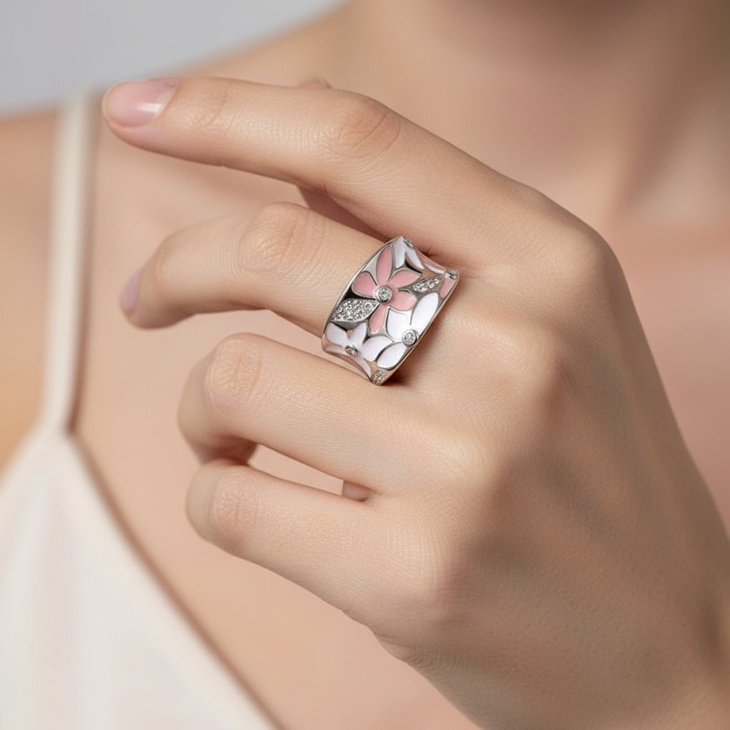 Bague Sabine en zircone