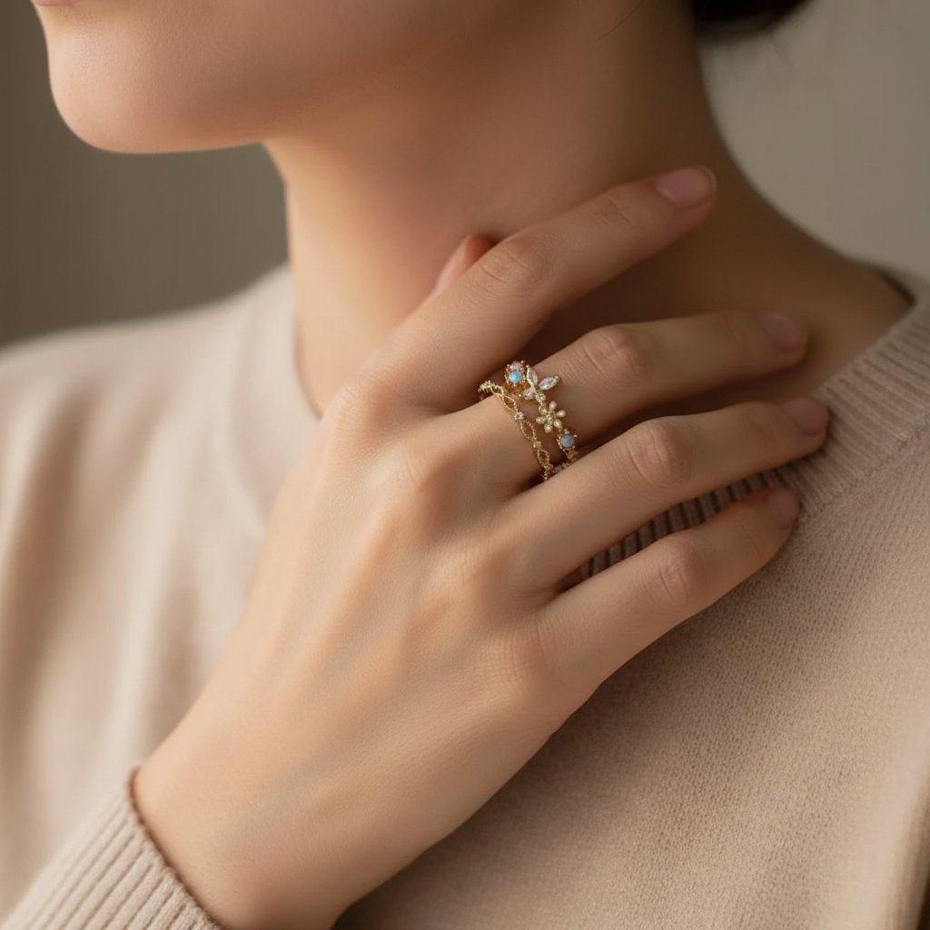 Sabine Gold Ring