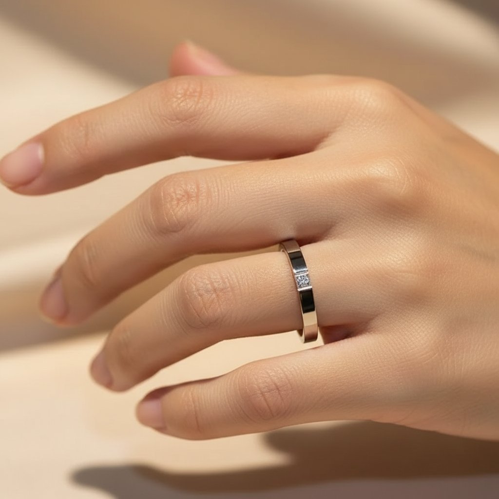 Anello Sabine in zirconia