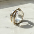 Bague Sabine dorée