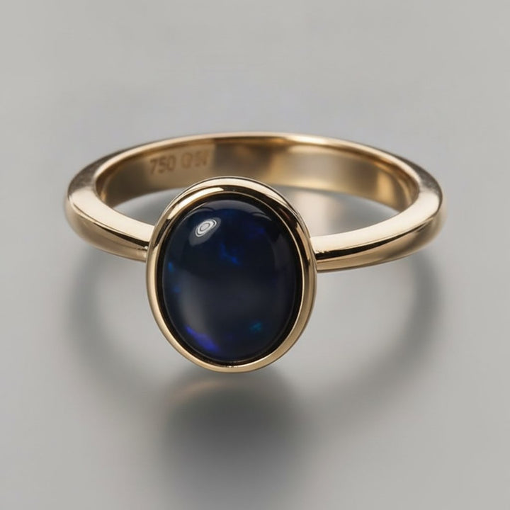 Anillo dorado Sylvie