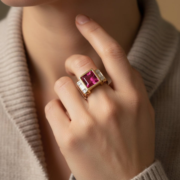 Sylvie Crystal Ring
