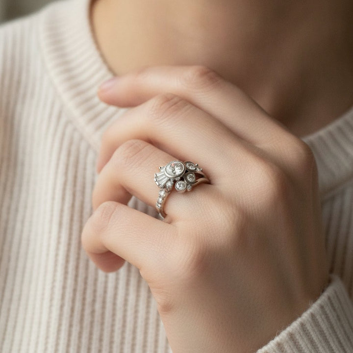 Sylvie Crystal Ring