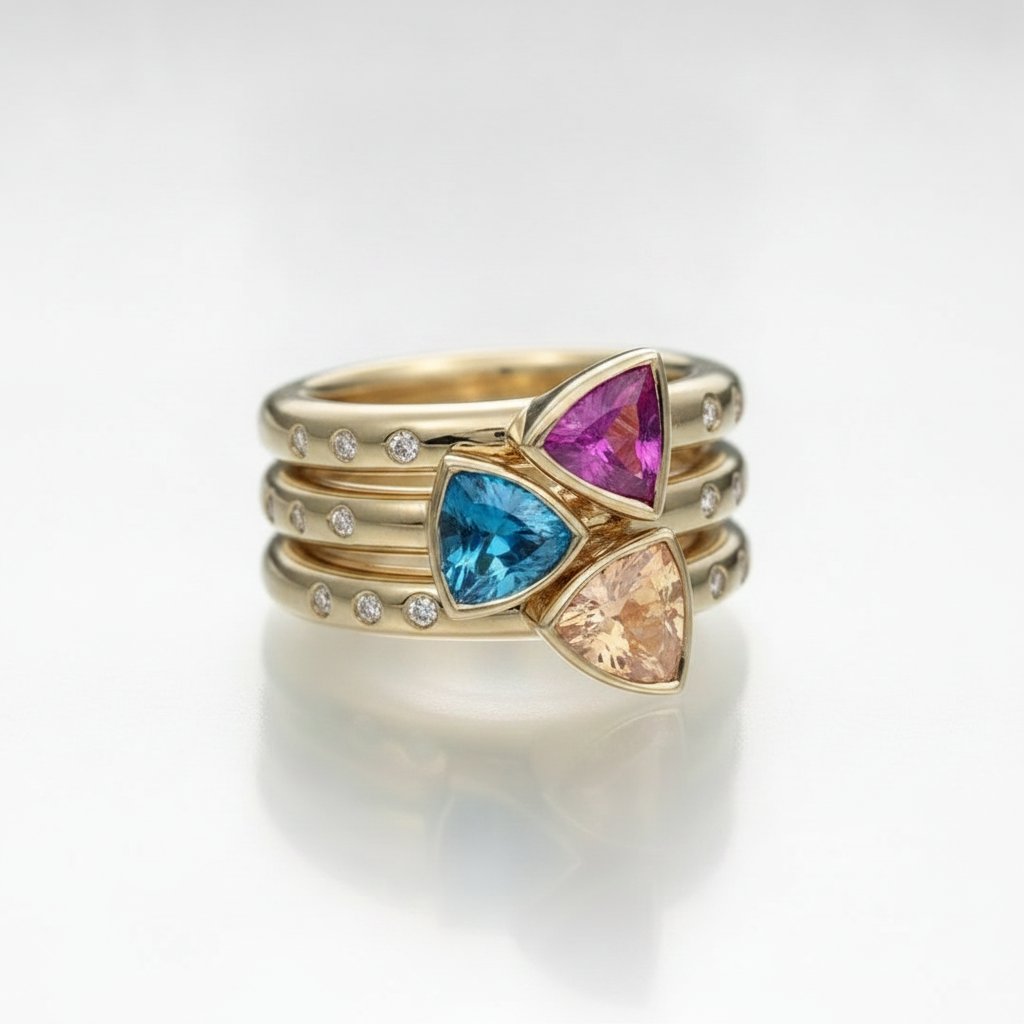 Emmeline-kristallen ring