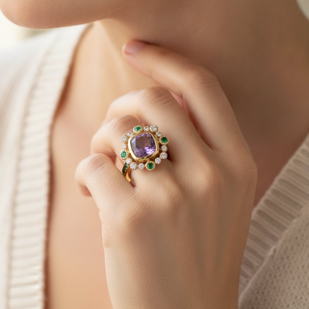 Perrine Gold Ring