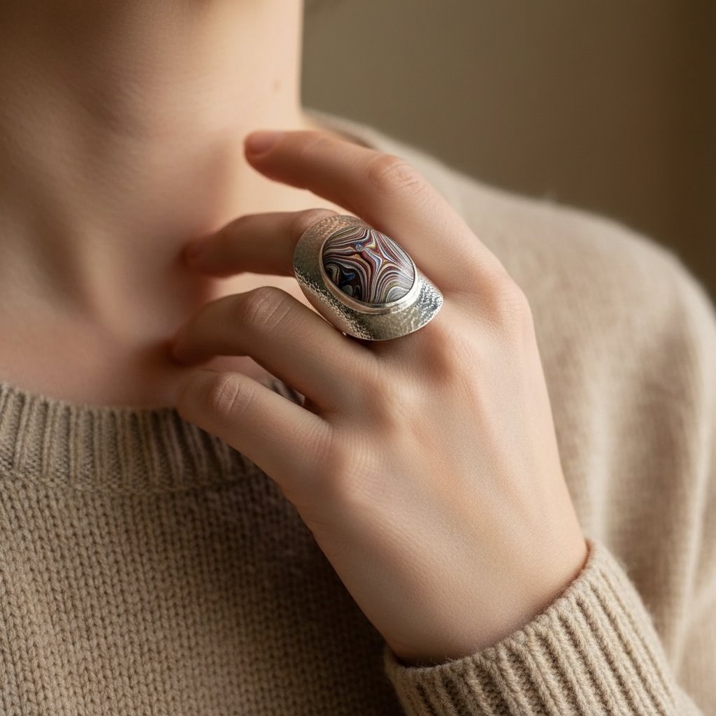 Perrine Silver Ring