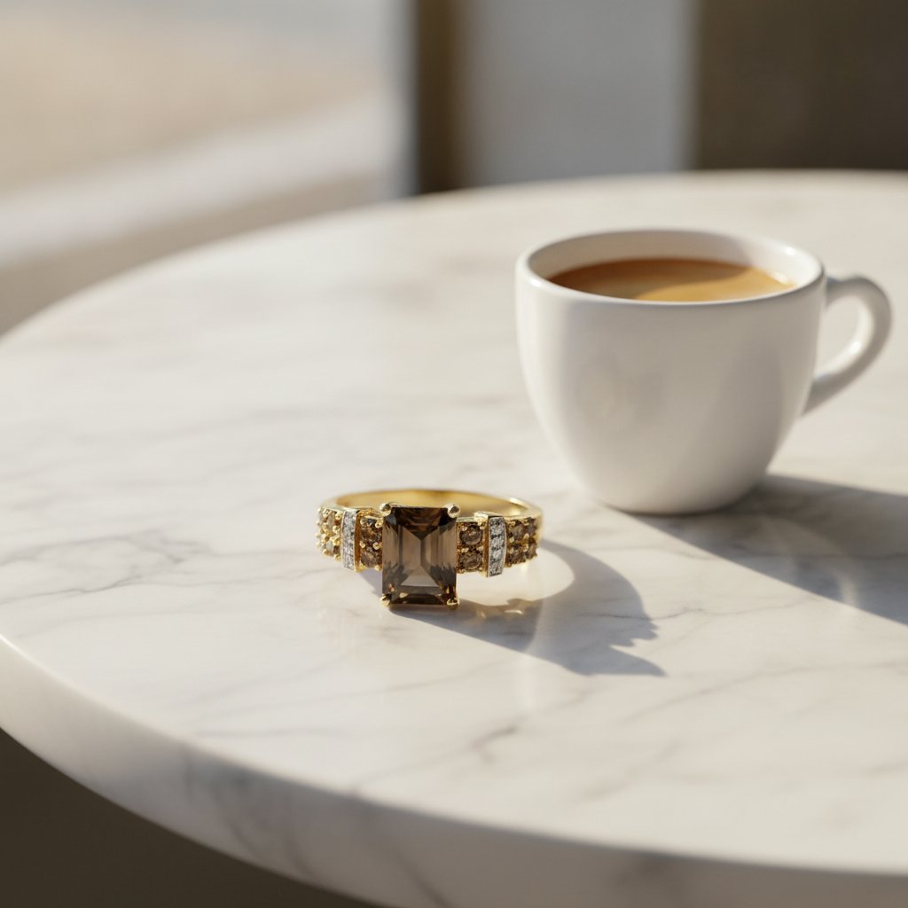 Perrine Crystal Ring