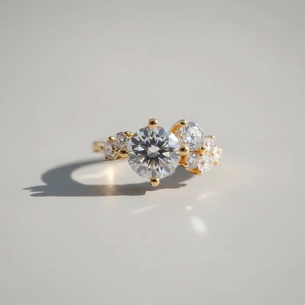 Anillo Perrine de circonita cúbica